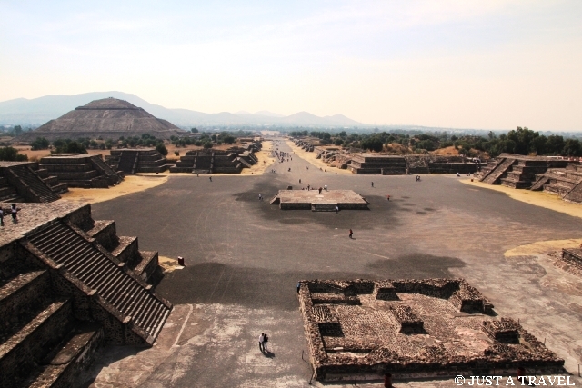 Teotihuacan, Avenida de los Muertos Teotihuacan, Meksyk