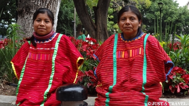 indiańskie stroje z Oaxaca