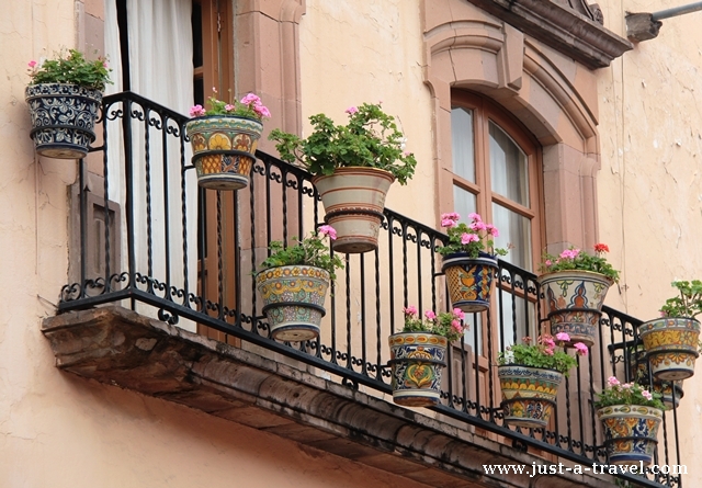 Balkony w San Miguel de Allende