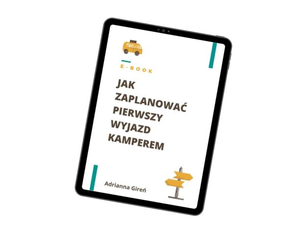 E-book Jak zaplanować pierwszy wyjazd kamperem