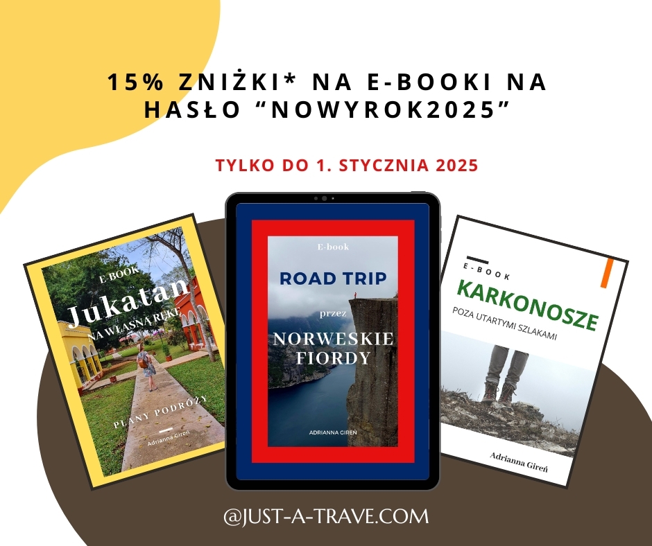 Zniżka na e-booki o podróżach